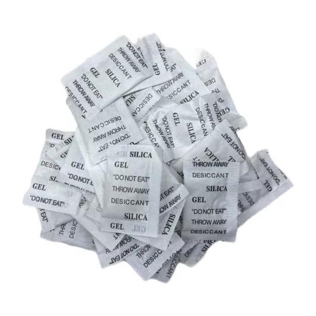 Sílica Gel Pacote 2000un Saquinhos Dessecante Antimofo Desumidificante Desidratante Anti Embaçante Tira Umidade