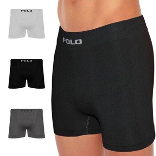 Kit com 3 Cuecas Box Polo Star Sortida Masculina