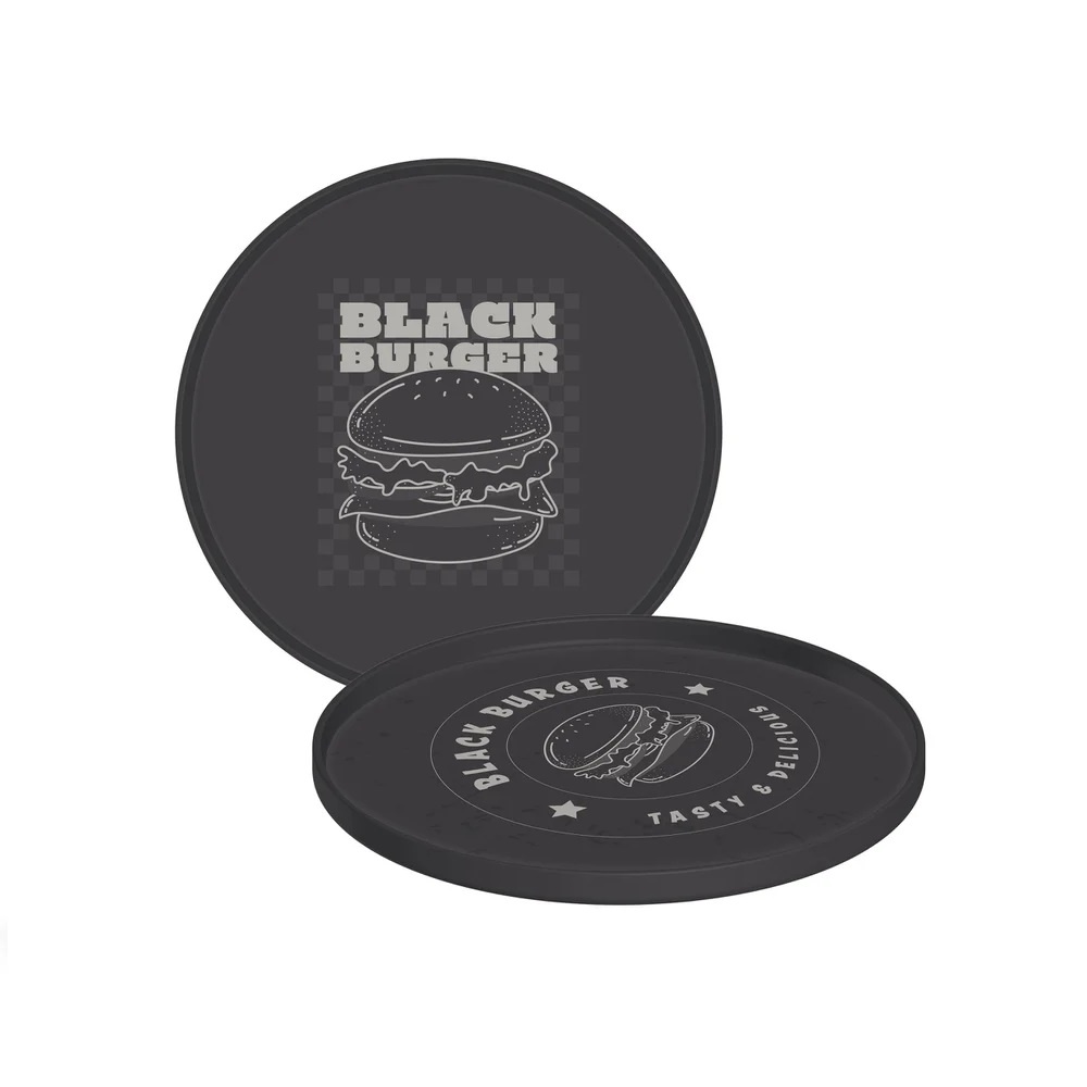 JOGO DE PRATOS BLACK BURGER 12PCS CINZA TRAMONTINA 23797651