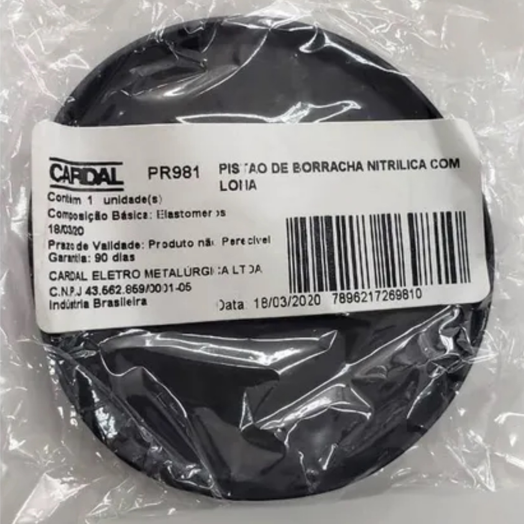 Pistão Borracha Membrana Diafragma Aquecedores Cardal Central