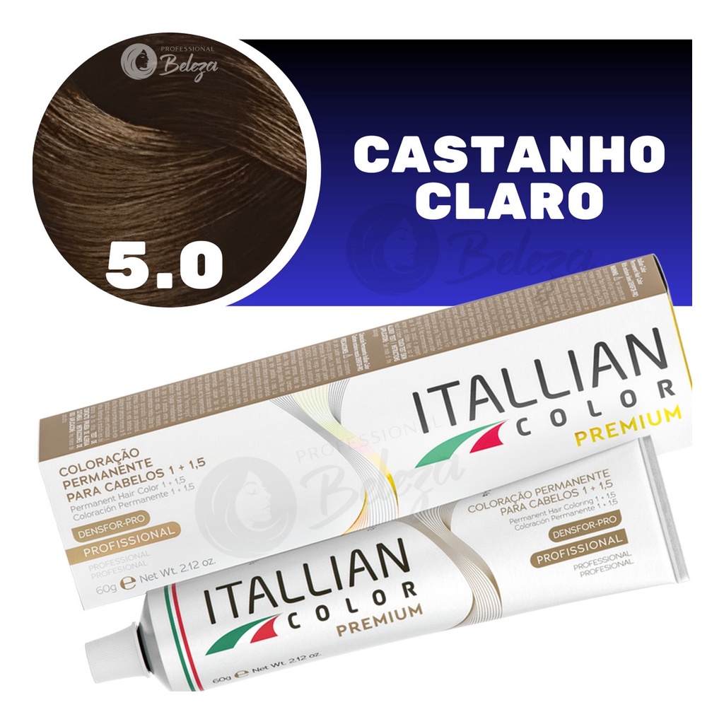Coloraçao Itallian Color Professional 5.0 Castanho Claro