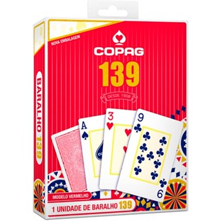 Baralho 139 Cartucho Vermelho - Copag