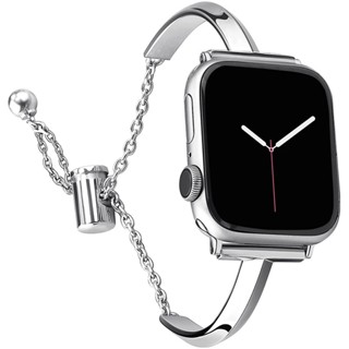 Pulseira De Aço Diamantado De Luxo Para Relógios Apple Série 9 8 7 41 45mm 6 Se 5 4 IWatch Ultra 49mm 44 40 42 38MM