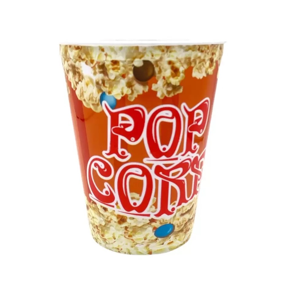 Balde para Pipocas Pop Corn 2L 18 cm
