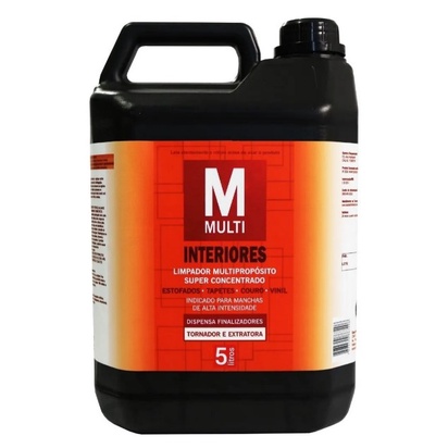 Multi Interiores 5L Limpeza Tapetes Tecido Couro Easytech