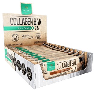 Nutrify - Collagen Bar Brownie - Fonte de Proteínas e Colágeno - Saúde e Sabor - 10 Unidades em Oferta na Shopee