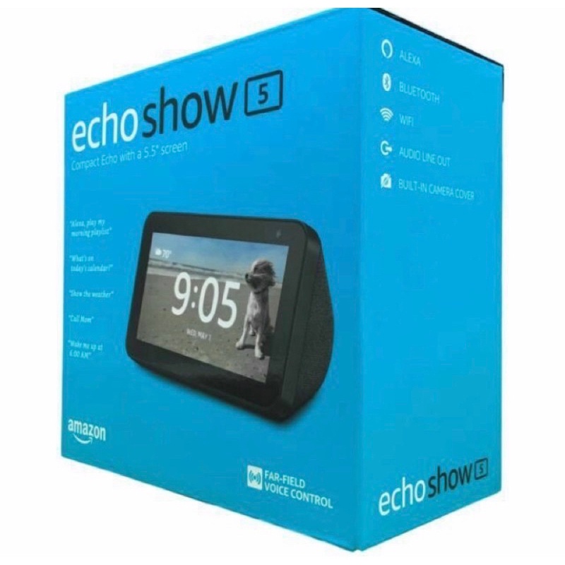 Echo Show 5 - Smart Speaker Amazon com tela de 5,5" e Alexa Lion imports king jungle