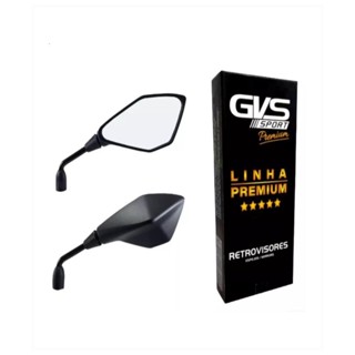 Par Retrovisor Gvs Kawasaki Z400 Lente Plana Rosca Honda