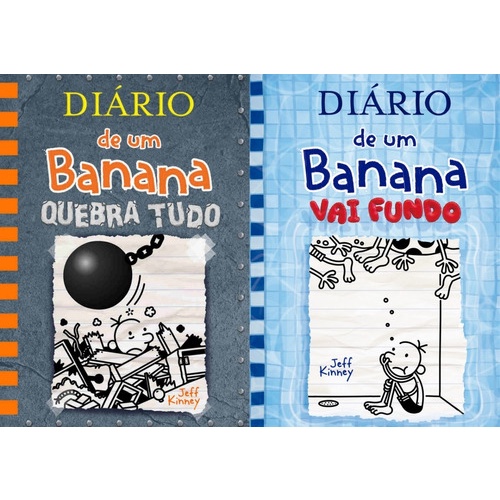Diário De Um Banana Volumes 14 E 15 em Oferta na Shopee