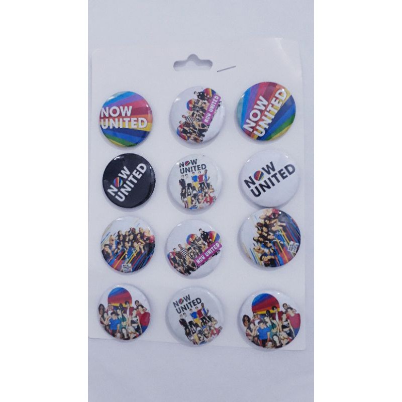 Bottons Now United | Personalização | Lembrancinha