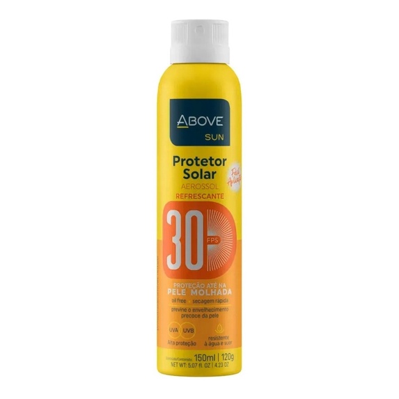 Filtro Solar Protetor Above Fps Fator 30 Spray 150ml