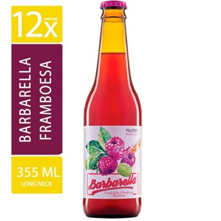 Kit Cerveja Barbarella Framboesa Longneck Com 12 Unds 355ml