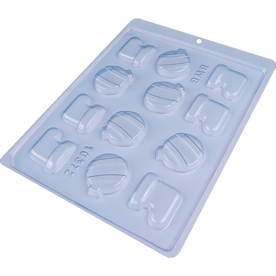 Forma Simples Trad. Cód 10372 - Apliques Bolinhas e Botinhas - 1 unidade - BWB