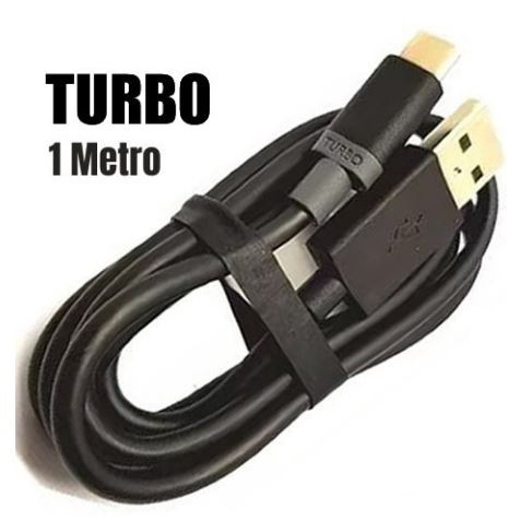 Cabo Turbo Tipo C OU Micro Usb V8 Turbo G7 Plus G7 Power G8 G9 One Vision One Macro A11 A12 A50 A51 A30S A31 A32 A10S