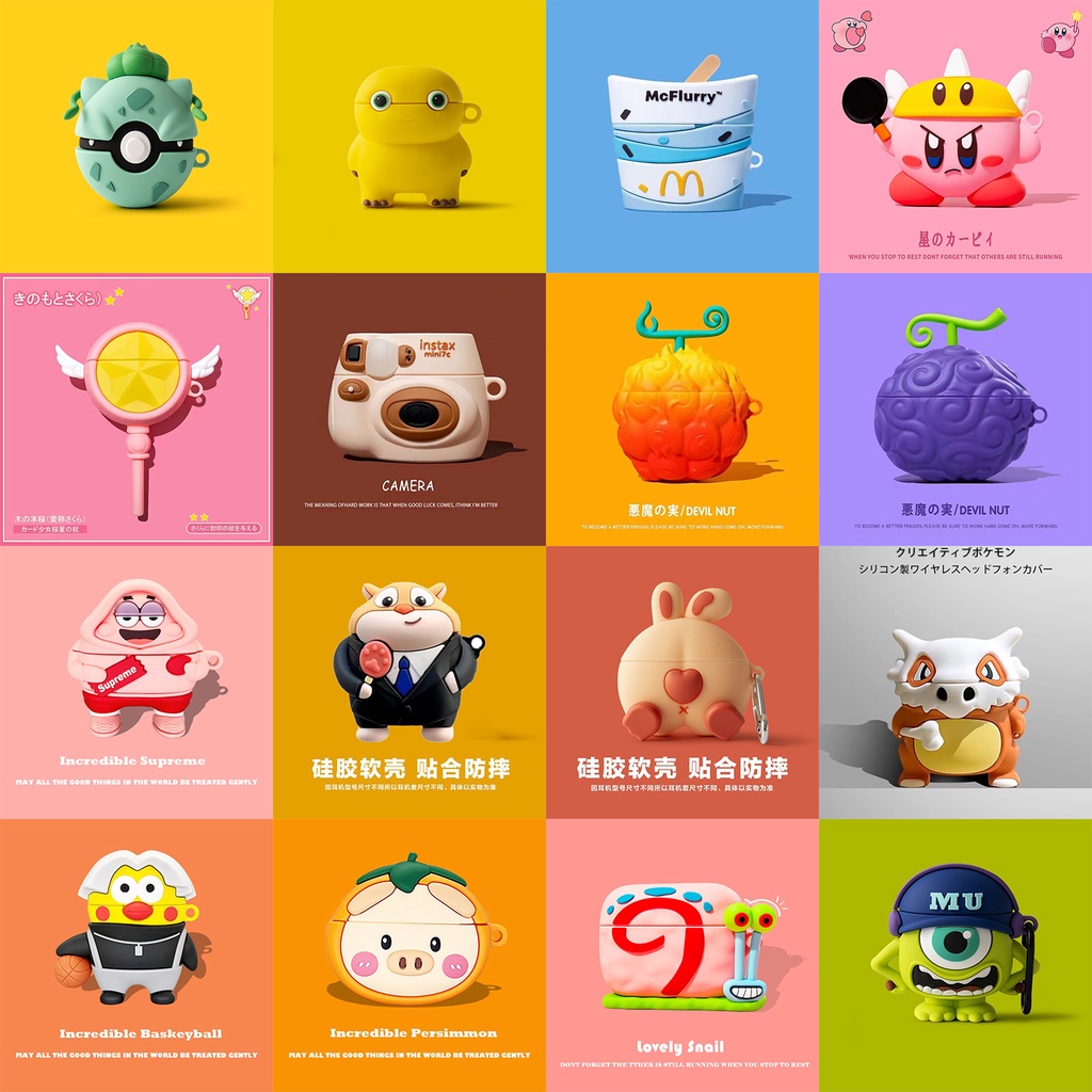 Capa Redmi Buds 4 Pro Protetora Star Card Cartoon Silicone Macia Para Fone De Ouvido Bluetooth Anti-Gotas Casal