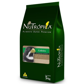 Ração para Coleiro Natural Nutrópica Extrusada Super Premium Criador 5kg Bigodinho Pixoxó Caboclinho em Oferta na Shopee
