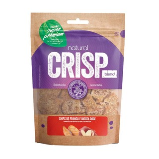 Petisco Snack Natural Crisp Para Cães Chips de Frango e Batata Doce 100g em Oferta na Shopee