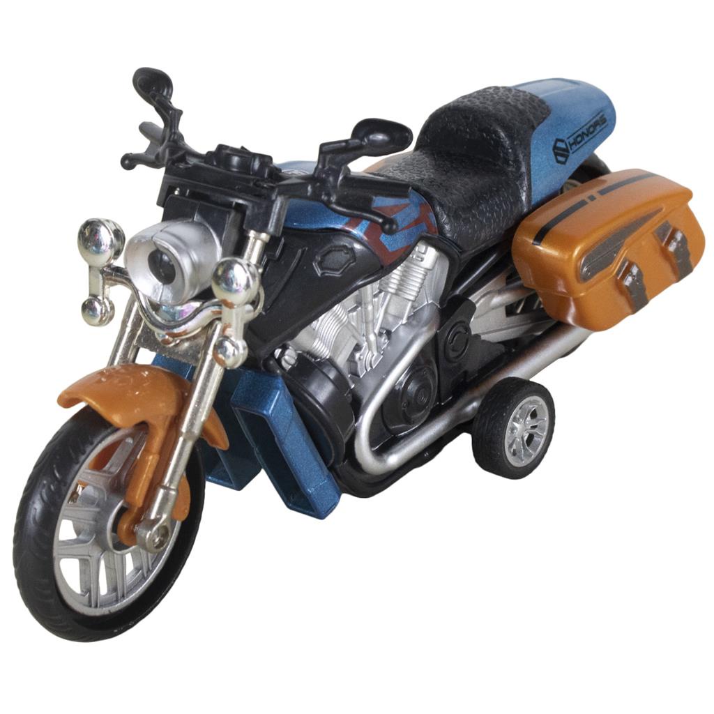 Moto Custom Miniatura Motinho Colecao de Ferro Diecast Brinquedo