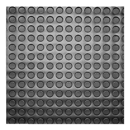 Piso Moeda Borracha Academia Antiderrapante 50x50cm Bolha Emborrachado