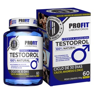 Testodrol Gh Precursor de Testosterona 60 Tabletes - Profit