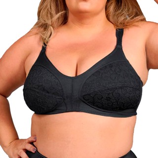 Sutiã Cobertura Total Sem Bojo Em Renda Plus Size Duloren