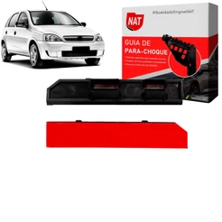 Par Suporte Parachoque Novo Corsa Hatch 2002 À 2012 Traseiro