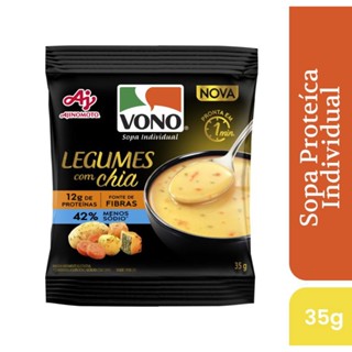 Sopa Cremosa Vono® Sabor Legumes Com Chia 35g