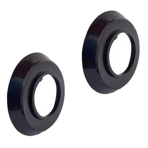 Espelho (par) Roseta Macaneta Interna Abrir Porta Fusca /77