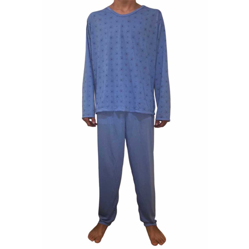 Pijama Inverno Masculino Adulto Estampado