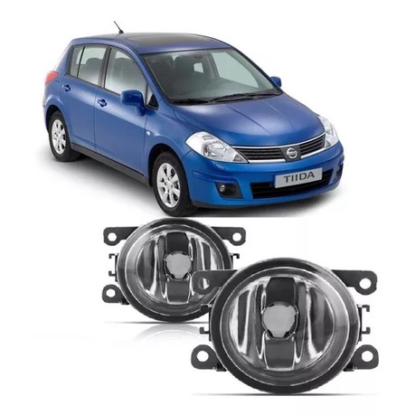 Par Farol De Milha Nissan Tiida 2008 2009 2010 2011 2012 2013