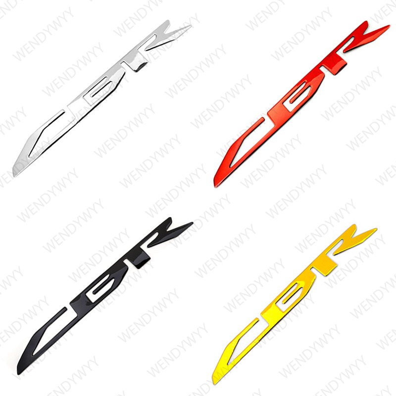 2pcs Cbr 3D Racing Bike Motocicleta De Corrida Emboss Sticker Emblema De Borracha Do Protetor Personalizado Honda 250r 250r 500r 650r 650f 954 Decalque