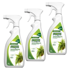 Kit 3 Forth Samambaias Fertilizante Líquido Pronto para Uso - 500 mL