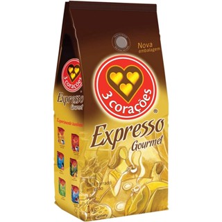 Café Torrado Grão Gourmet Food 1kg 3 Corações