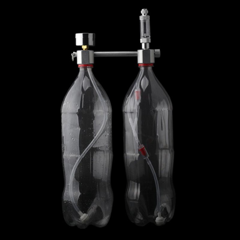 STE Aquário CO2 Gerador Kit Bolha Contador Difusor Solenóide Para Válvula Peixe Tanque Regulador