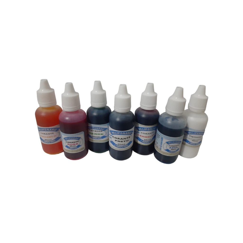 CORES PARA SABONETE ARTESANAL 30ML