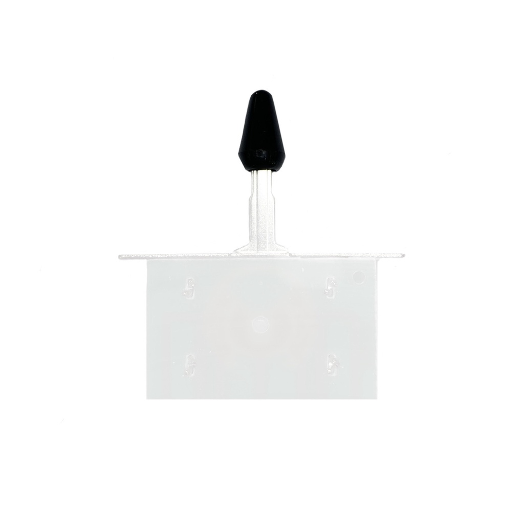 KNOB CHAVE SELETORA GUITARRA STRATO PRETO KRV11