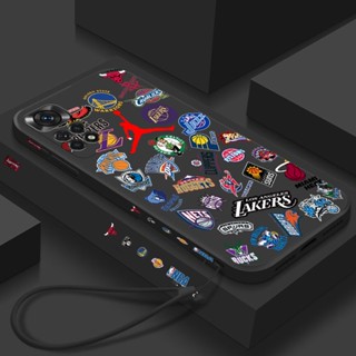 Estojo Redmi Nota 12 Pro 12C 12S Poco X5 F5 4G 5G NBA Basquetebol Logotipo Da Capa Macia Para Telefone Tpu