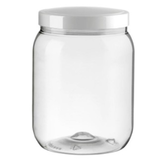 Kit 3 Potes Plástico Bandeirante Tampa Branca 1,7 Litros em Oferta na Shopee