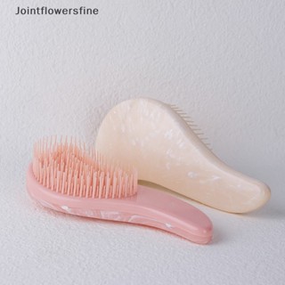 JTFF Marbling Magic Escova De Cabelo Mágica Anti-Estática Pente De Massagem Detangling Comb FI