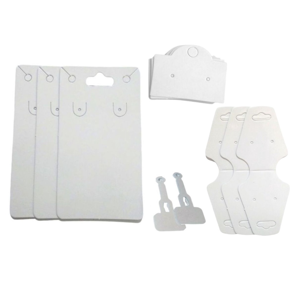 400 Und Cartelas Para Bijuterias E Semi Jóias Tags em Oferta na Shopee