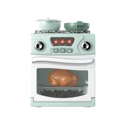 Brinquedo Fogão Mini Cozinha com Luz Som Interativo Faz de Conta Infantil - Fenix Brinquedos LKC-990