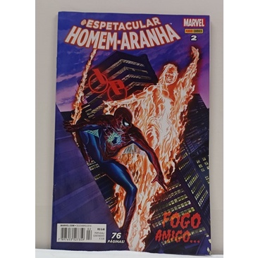 Hq O Espetacular Homem-aranha Nº 2 - Fogo Amigo...