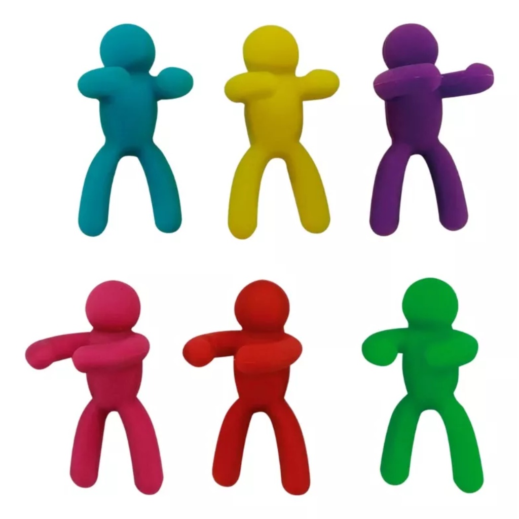 Jogo Marcador de Taça e Copos Fun 6 Peças Colorido Mimo Style Identificador Taça