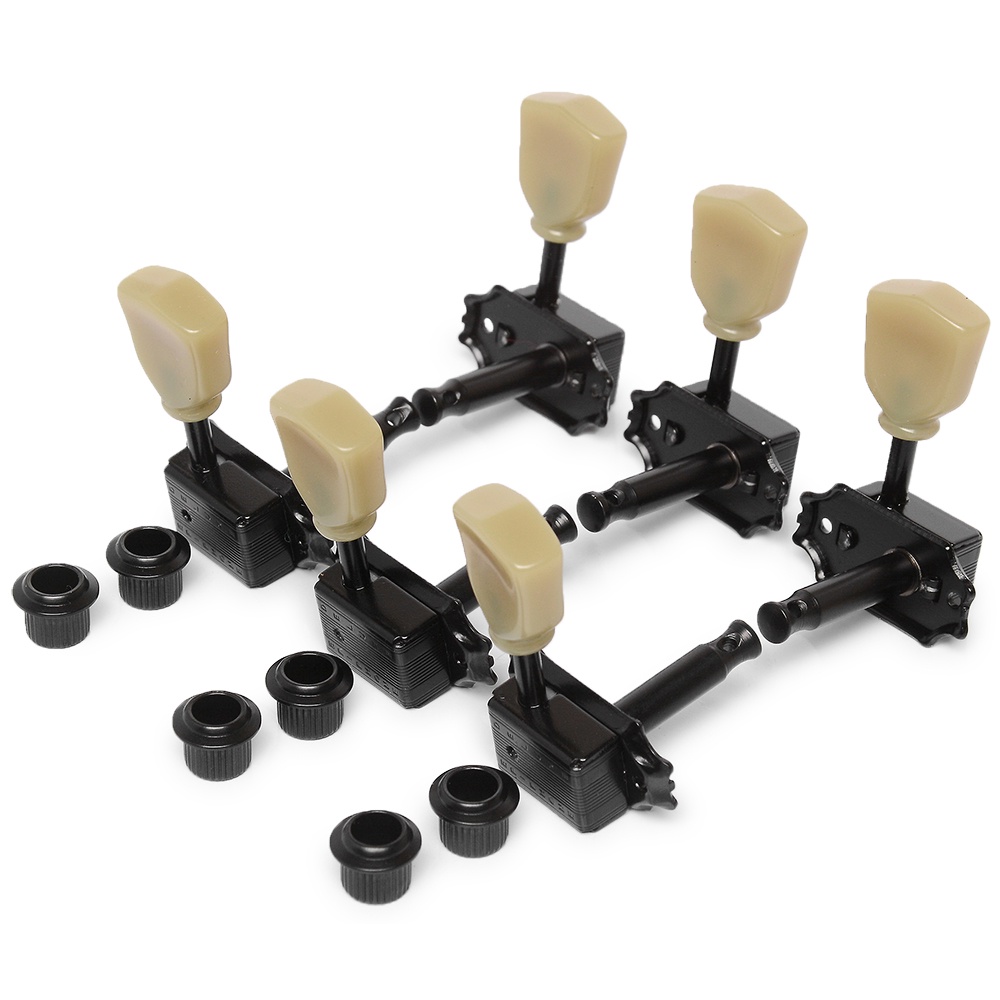 Tarrachas Tarraxas EpiPhone Vintage Tulipa Para Guitarra Violao Preta 3x3