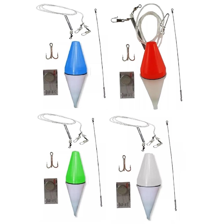 Boia Luminosa Kit Espada Completo C Acessorios Pesca Noturna em Oferta na Shopee