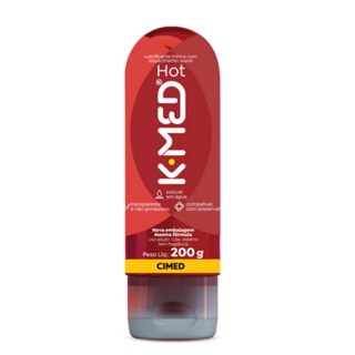 Gel Lubrificante Íntimo Hot K Med 200g – Cimed