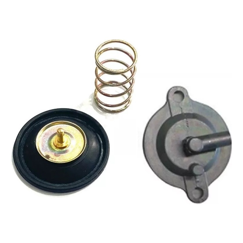 Diafragma carburador valvula compensadora ar com mola e tampa Cbx 250 twister Cbx200 Strada tornado Nx 400 Falcon sahara