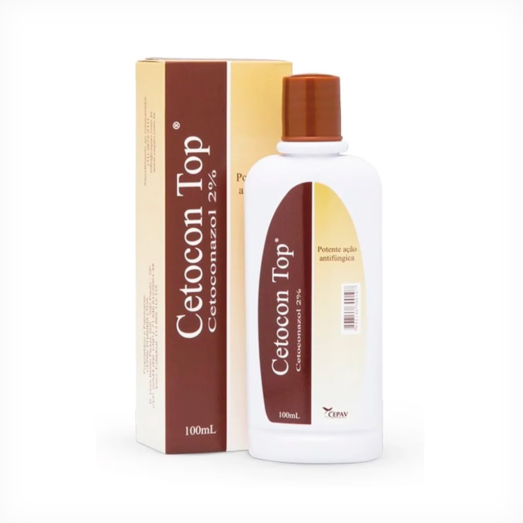 Cetocon Top Shampoo Cepav - 100 mL em Oferta na Shopee