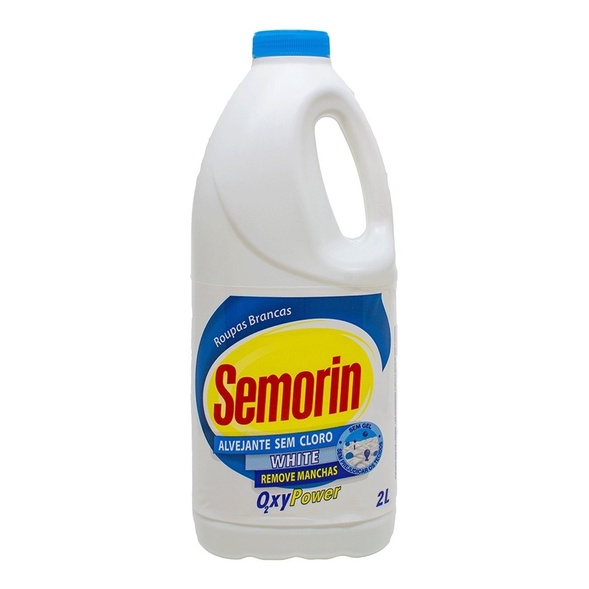 Alvejante Sem Cloro Remove Manchas Roupas Brancas White Oxy