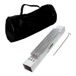 Reco Reco Luen Percussion Pop 3 Molas Aluminio + Capa